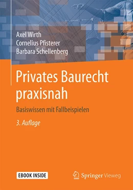 Abbildung von Wirth / Pfisterer | Privates Baurecht praxisnah | 3. Auflage | 2021 | beck-shop.de