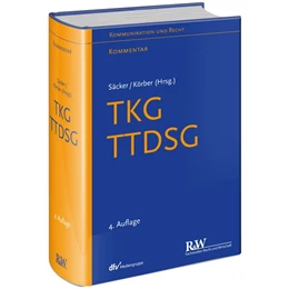 Abbildung von Säcker / Körber | TKG - TTDSG - Netzneutralitäts-VO | 4. Auflage | 2022 | beck-shop.de