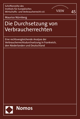 Abbildung von Nürnberg | Die Durchsetzung von Verbraucherrechten | 1. Auflage | 2020 | 45 | beck-shop.de