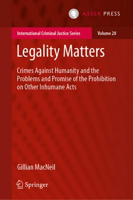 Abbildung von MacNeil | Legality Matters | 1. Auflage | 2021 | 28 | beck-shop.de