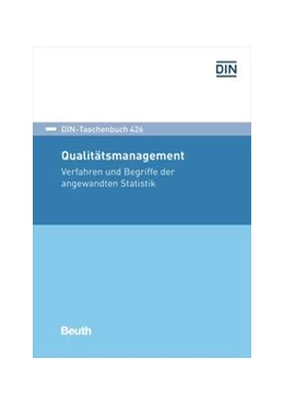 Abbildung von DIN-Taschenbuch 426 Qualitätsmanagement | 1. Auflage | 2021 | beck-shop.de
