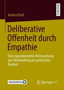 Abbildung von Kloß | Deliberative Offenheit durch Empathie | 1. Auflage | 2020 | beck-shop.de