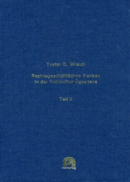 Abbildung von Mrsich | Rechtsgeschäftliches Denken in der Frühkultur Ägyptens | 1. Auflage | 2020 | beck-shop.de