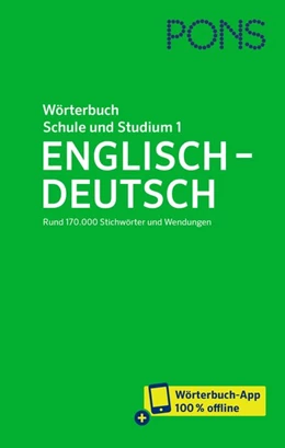 Abbildung von PONS Wörterbuch für Schule und Studium Englisch, Band 1 Englisch-Deutsch | 1. Auflage | 2021 | beck-shop.de