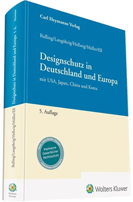 Abbildung von Bulling / Langöhrig | Designschutz in Deutschland und Europa | 5. Auflage | 2021 | beck-shop.de
