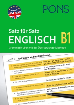 Abbildung von PONS Satz für Satz Englisch B1 | 1. Auflage | 2021 | beck-shop.de