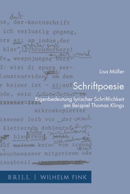 Abbildung von Müller | Schriftpoesie | 1. Auflage | 2021 | beck-shop.de