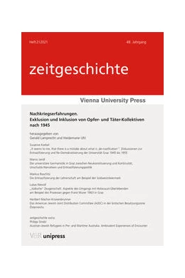 Abbildung von Lamprecht / Uhl | Nachkriegserfahrungen | 1. Auflage | 2021 | beck-shop.de