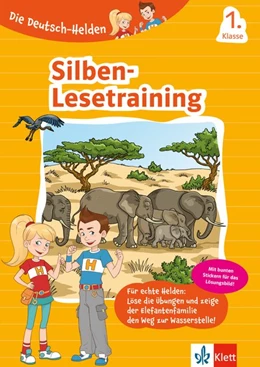Abbildung von Die Deutsch-Helden: Silben-Lesetraining 1. Klasse | 1. Auflage | 2021 | beck-shop.de