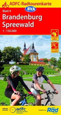 Abbildung von Allgemeiner Deutscher Fahrrad-Club e.V. (ADFC) / BVA BikeMedia GmbH | ADFC-Radtourenkarte 9 Brandenburg Spreewald 1:150.000, reiß- und wetterfest, E-Bike geeignet, GPS-Tracks Download | 12. Auflage | 2021 | beck-shop.de