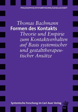 Abbildung von Bachmann | Formen des Kontakts | 2. Auflage | 2020 | beck-shop.de