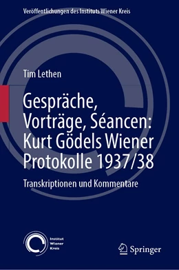 Abbildung von Lethen | Gespräche, Vorträge, Séancen: Kurt Gödels Wiener Protokolle 1937/38 | 1. Auflage | 2021 | 31 | beck-shop.de