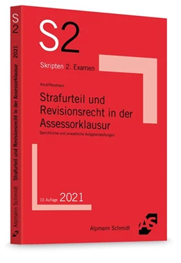 Abbildung von Kock / Neumann | Strafurteil und Revisionsrecht in der Assessorklausur | 10. Auflage | 2021 | beck-shop.de