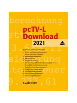 Abbildung von pcTV-L Download | 1. Auflage | 2021 | beck-shop.de