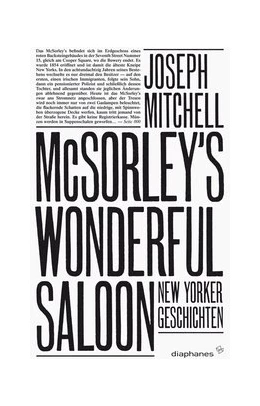Abbildung von Mitchell | McSorley’s Wonderful Saloon | 1. Auflage | 2021 | beck-shop.de