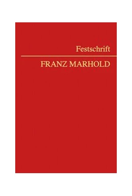 Abbildung von Brameshuber / Friedrich | Festschrift Franz Marhold | 1. Auflage | 2020 | beck-shop.de