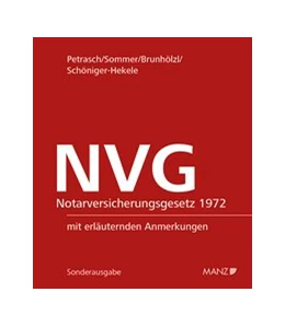 Abbildung von Petrasch / Sommer | Notarversicherungsgesetz 1972 | 1. Auflage | 2017 | 59 | beck-shop.de