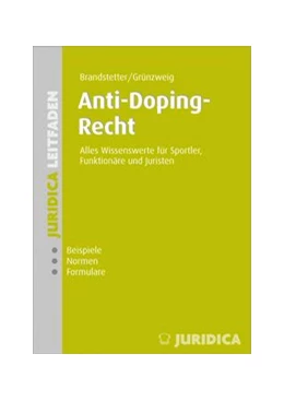 Abbildung von Grünzweig / Brandstetter | Anti-Doping-Recht | 1. Auflage | 2010 | beck-shop.de