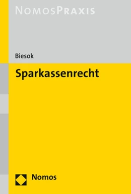 Abbildung von Biesok | Sparkassenrecht | 1. Auflage | 2021 | beck-shop.de