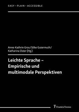 Abbildung von Gros / Gutermuth | Leichte Sprache - Empirische und multimodale Perspektiven | 1. Auflage | 2020 | beck-shop.de