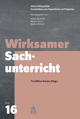 Abbildung von Billion-Kramer | Wirksamer Sachunterricht | 1. Auflage | 2021 | 16 | beck-shop.de