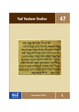 Abbildung von Silberklang | Yad Vashem Studies Vol. 47.1 | 1. Auflage | 2020 | 47.1 | beck-shop.de