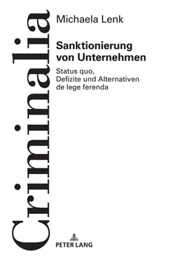 Abbildung von Lenk | Sanktionierung von Unternehmen | 1. Auflage | 2020 | beck-shop.de