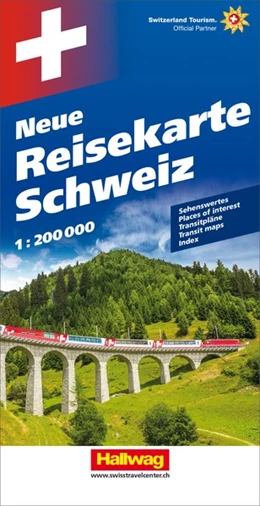 Abbildung von Schweiz Neue Reisekarte Strassenkarte 1:200 000 | 1. Auflage | 2021 | beck-shop.de