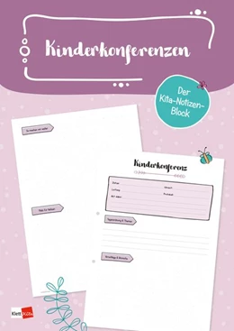 Abbildung von Der Kita-Notizen-Block: Kinderkonferenzen | 1. Auflage | 2021 | beck-shop.de