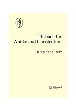 Abbildung von Blaauw / Löhr | Jahrbuch für Antike und Christentum Jahrgang 62-2019 | 1. Auflage | 2020 | beck-shop.de