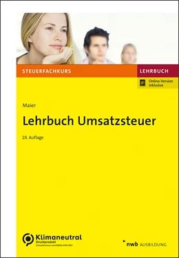 Abbildung von Maier | Lehrbuch Umsatzsteuer | 19. Auflage | 2022 | beck-shop.de