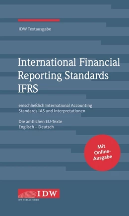 Abbildung von IDW, IFRS IDW Textausgabe, 14. Auflage | 14. Auflage | 2021 | beck-shop.de