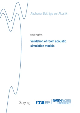 Abbildung von Aspöck | Validation of room acoustic simulation models | 1. Auflage | 2020 | 35 | beck-shop.de