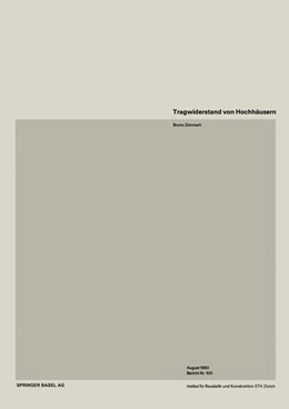 Abbildung von Zimmerli | Tragwiderstand von Hochhäusern | 1. Auflage | 2019 | beck-shop.de