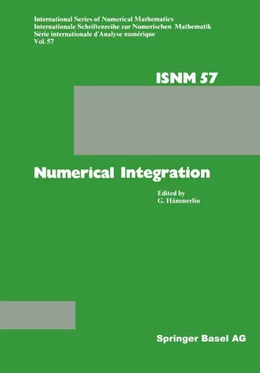 Abbildung von Hämmerlin | Numerical Integration | 1. Auflage | 2019 | beck-shop.de