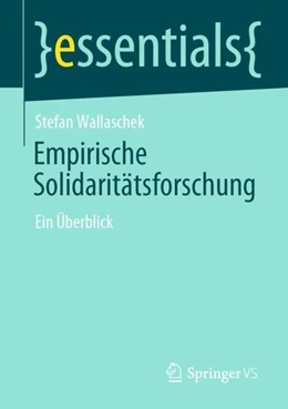 Abbildung von Wallaschek | Empirische Solidaritätsforschung | 1. Auflage | 2020 | beck-shop.de