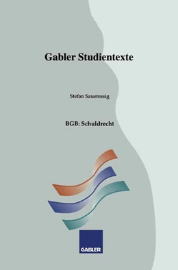 Abbildung von Saueressig | BGB: Schuldrecht | 1. Auflage | 2013 | beck-shop.de