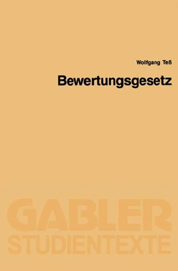 Abbildung von Teß | Bewertungsgesetz | 1. Auflage | 2013 | beck-shop.de
