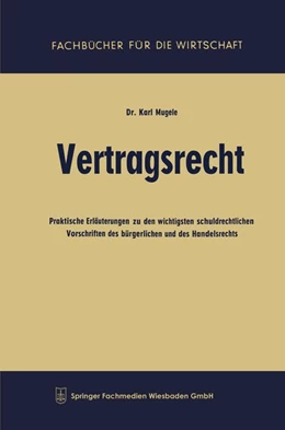 Abbildung von Mugele | Vertragsrecht | 2. Auflage | 2013 | beck-shop.de