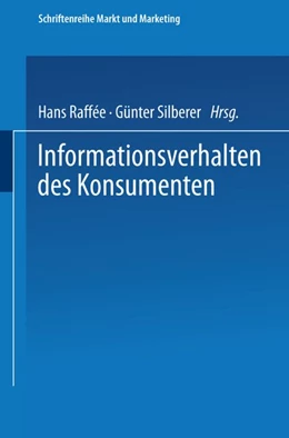 Abbildung von Raffée | Informationsverhalten des Konsumenten | 1. Auflage | 2019 | beck-shop.de