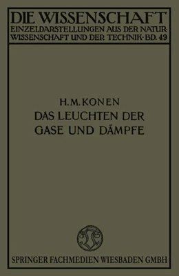 Abbildung von Konen | Das Leuchten der Gase und Dämpfe | 1. Auflage | 2019 | beck-shop.de
