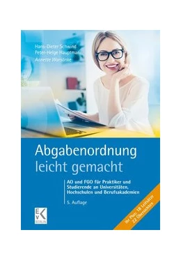 Abbildung von Warsönke / Schwind | Abgabenordnung leicht gemacht | 5. Auflage | 2021 | beck-shop.de