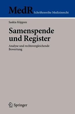 Abbildung von Köppen | Samenspende und Register | 1. Auflage | 2021 | beck-shop.de