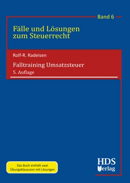 Abbildung von Radeisen | Falltraining Umsatzsteuer | 5. Auflage | 2022 | Band 6 | beck-shop.de