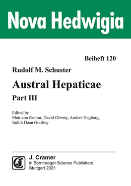 Abbildung von von Konrat / Glenny | Austral Hepaticae, Part III | 1. Auflage | 2021 | 120 | beck-shop.de