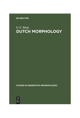 Abbildung von Booij | Dutch Morphology | 1. Auflage | 2020 | beck-shop.de