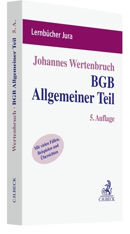 Abbildung von Wertenbruch | BGB Allgemeiner Teil | 5. Auflage | 2021 | beck-shop.de
