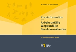 Abbildung von Schieke / Braunsteffer | Kurzinformation über Arbeitsunfälle Wegeunfälle Berufskrankheiten | 20. Auflage | 2021 | beck-shop.de