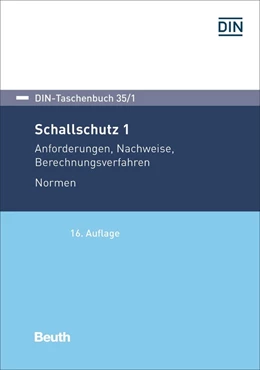 Abbildung von Schallschutz 1 | 16. Auflage | 2021 | 35/1 | beck-shop.de