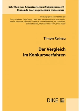 Abbildung von Reinau | Der Vergleich im Konkursverfahren | 1. Auflage | 2021 | Band 36 | beck-shop.de